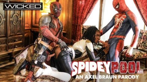 Wicked - Deadpool And Spiderman Fucking Monica Return Hard With Monica Rambo
