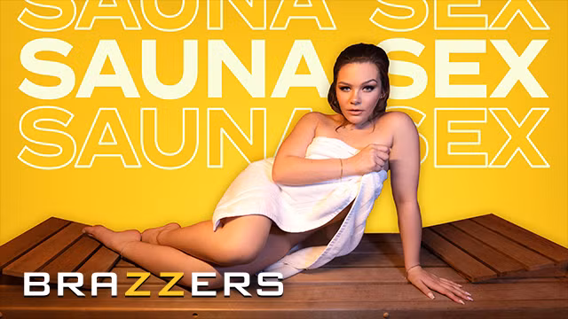 Brazzers – Sultry Kimber Woods turns up the heat in the sauna for a wet and wild anal ride