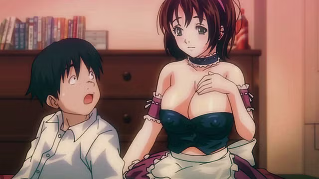 Busty beauty loves to lick her boyfriend’s ears and give erotic massage