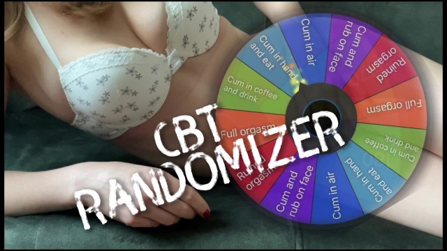 CBT Instructions – Create Your Own Scenario