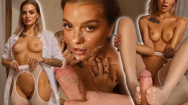 Horny med student passes her exam on professor’s cock