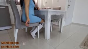 Khafen’s new Iranian sex (Persian conversation) with Z..N.A.M..and Hashrim on the dining table 😋😁