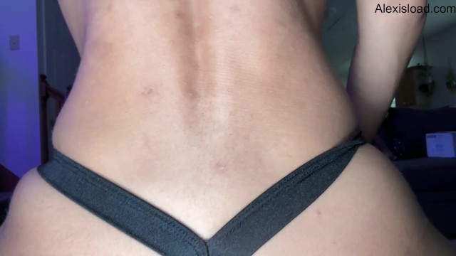 Naughty stripper lap dance roleplay turns into MILF dildo fucking