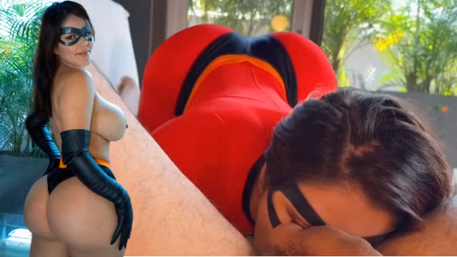 Mei Cornejo-Elastigirl Incredible Blowjob