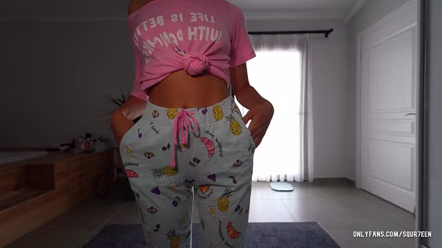 POV Stepmom caught me jerking off naked